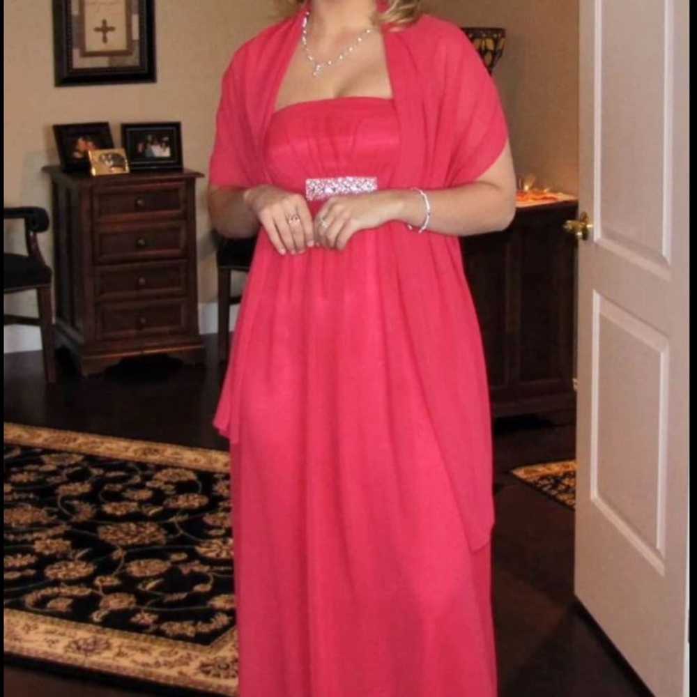 JS Boutique Pink Gown